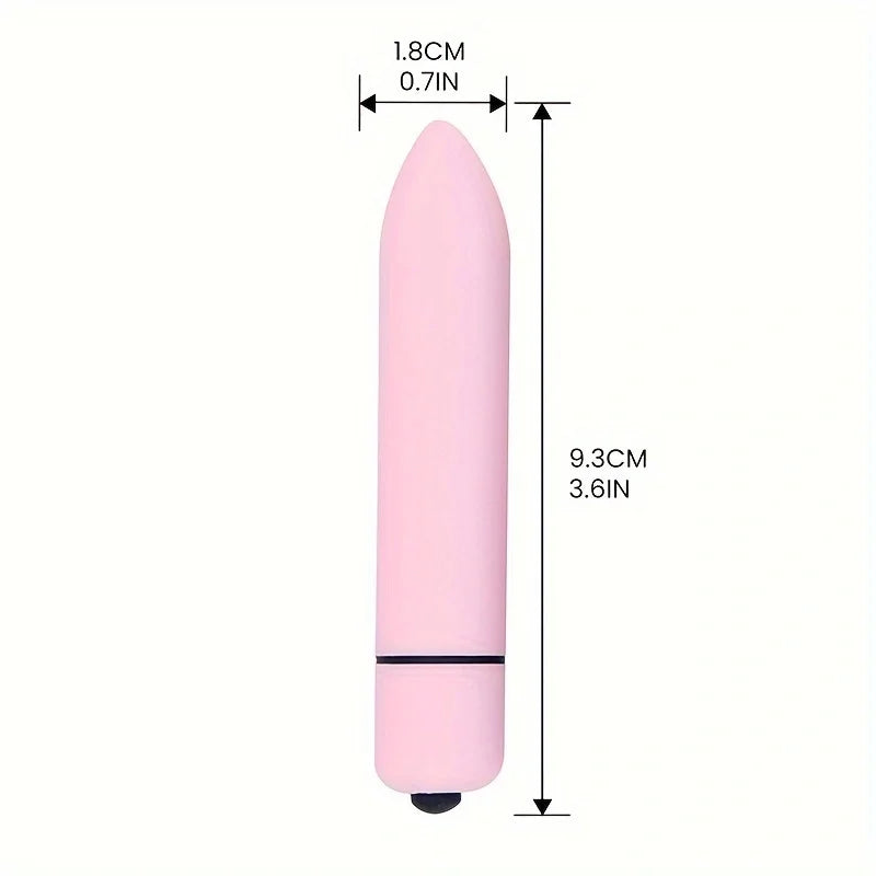 Mini Bullet Vibrator, Sex Toys, Sexy Toys, sexual toys for women, adult toys,vibrators - Single Frequency (without battery)
