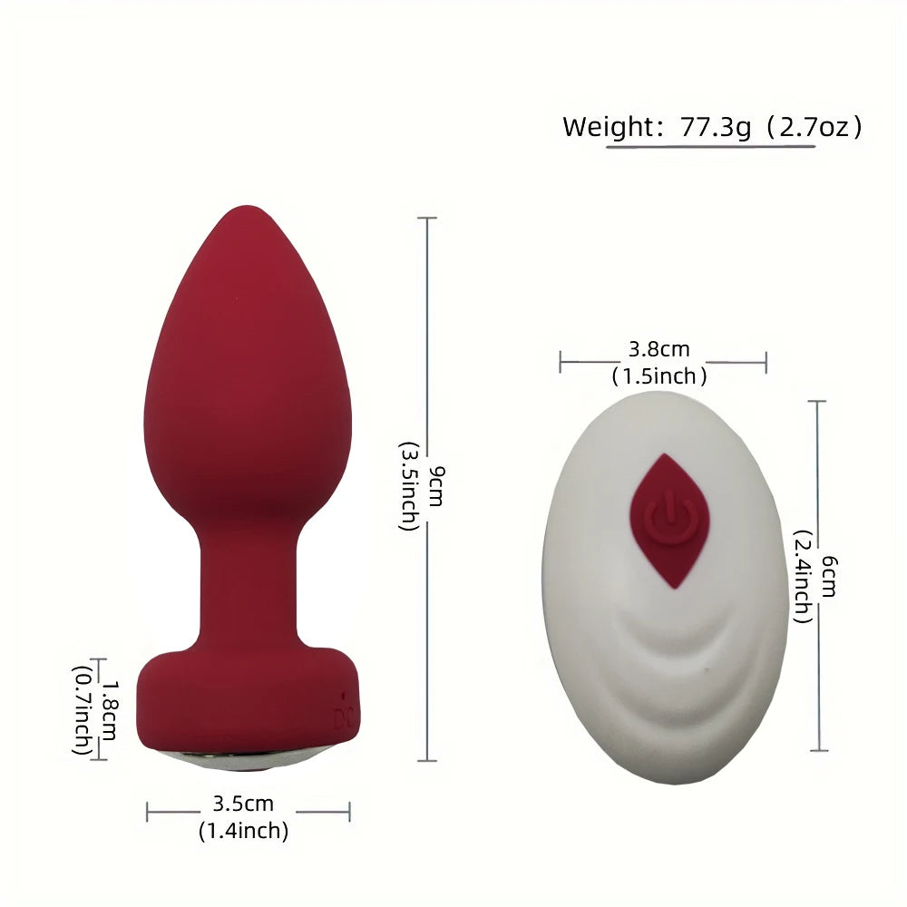 Anal Vibrator Wireless Remote Control Butt Plug Men Prostate Massager Female Vagina Masturbator for Adult Sex Toys Women Men Gay
