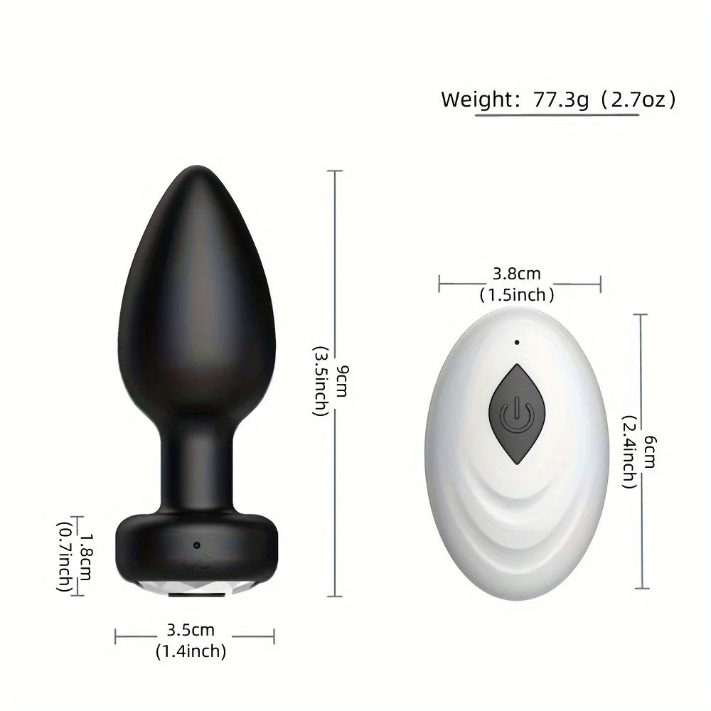 Anal Vibrator Wireless Remote Control Butt Plug Men Prostate Massager Female Vagina Masturbator for Adult Sex Toys Women Men Gay