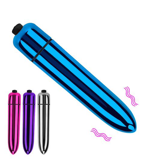 LunaVibe Vibrateur Bullet 9 cm - Stimule Clitoris et Vagin