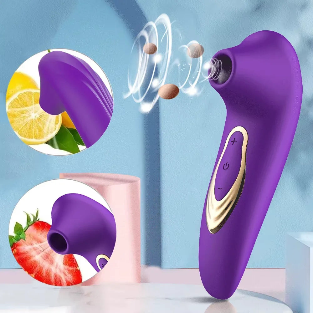 Sucker Clitoris Vibrator Powerful Oral Sucking Vibrator for Women Female Nipple Vacuum Stimulator Sex Toys Goods for Adults 18
