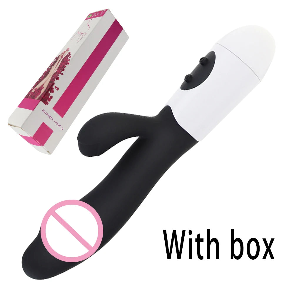 Celani Vibro Lapin Dildo Silicone Point G - 10 Vitesses