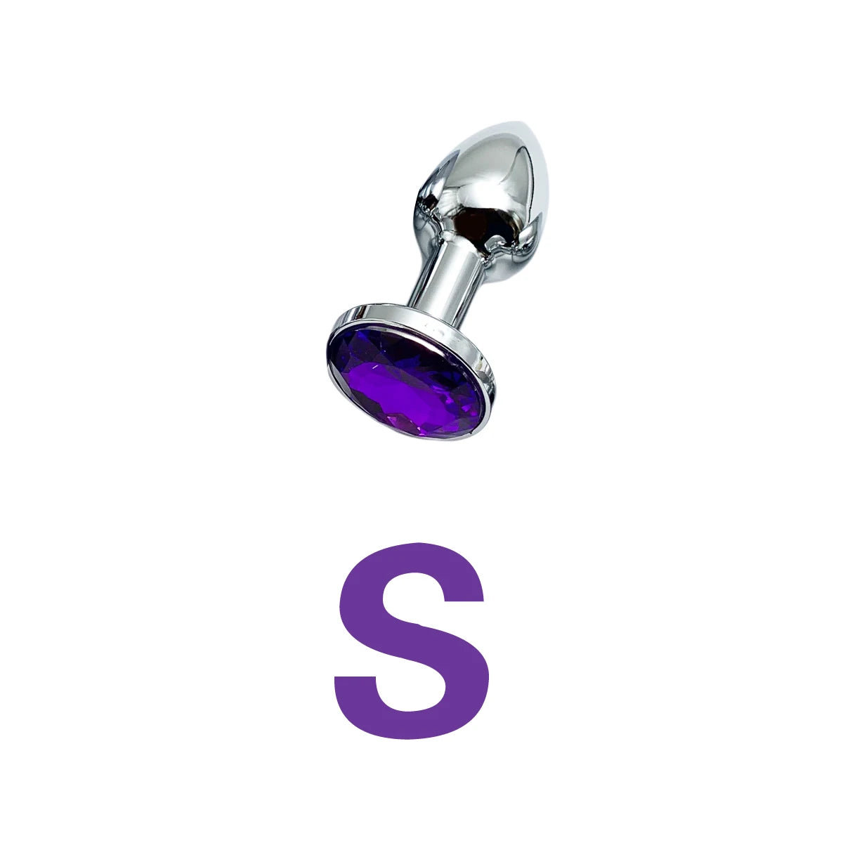 Howcooool Plug Anal Métal Base 5Tailles DébutantEx - Hygiène
