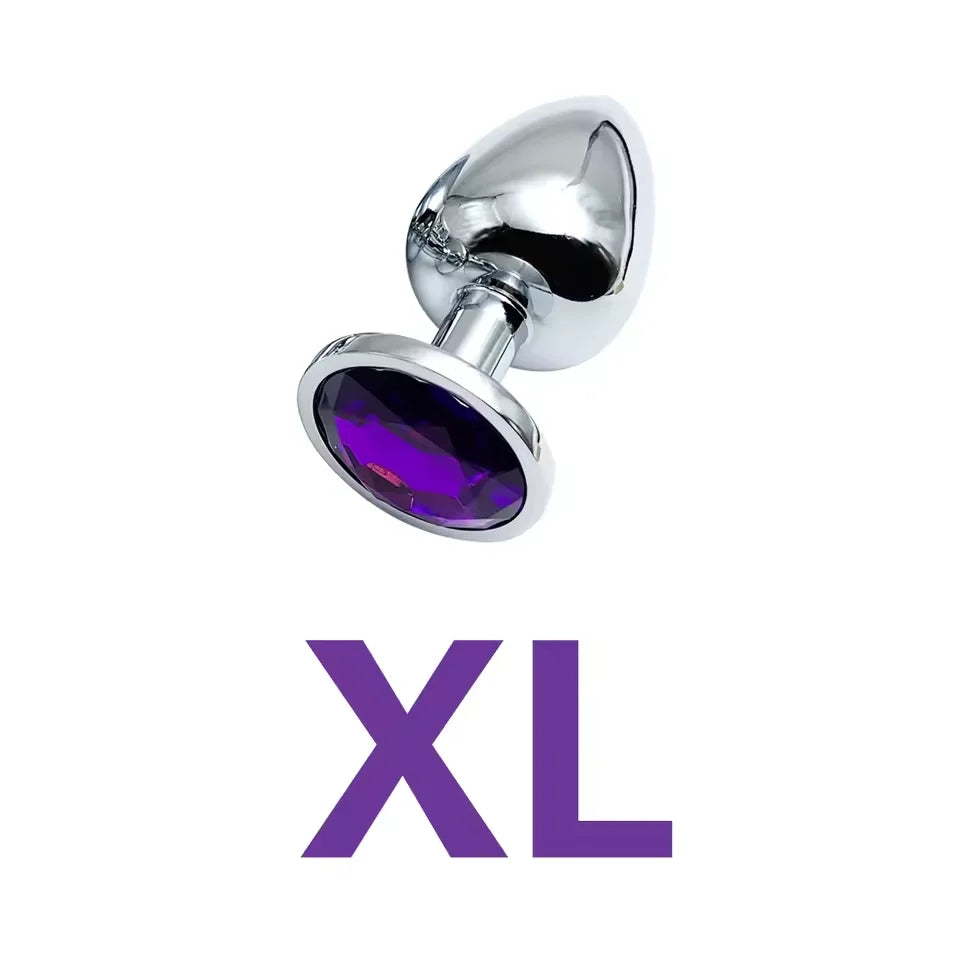 YUKUI Plug Anal Métal Bijou Base Débutant À Expert Queue