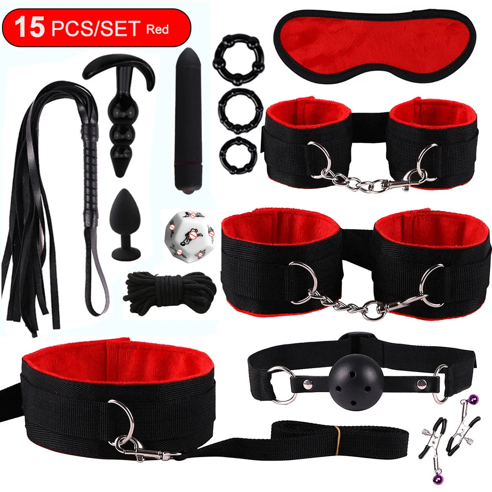 SZYFINADULT Kit BDSM Pour Couple - Accessoires Érotiques