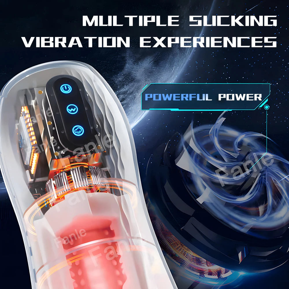 Love Brace Masturbateur Automatique - Aspiration Vibration