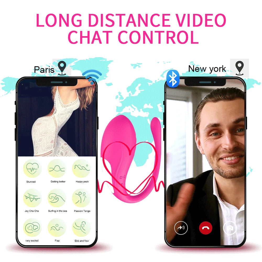 Bingoxxo Vibro Vaginal G Spot 9 Vitesses - Contrôlé Par App