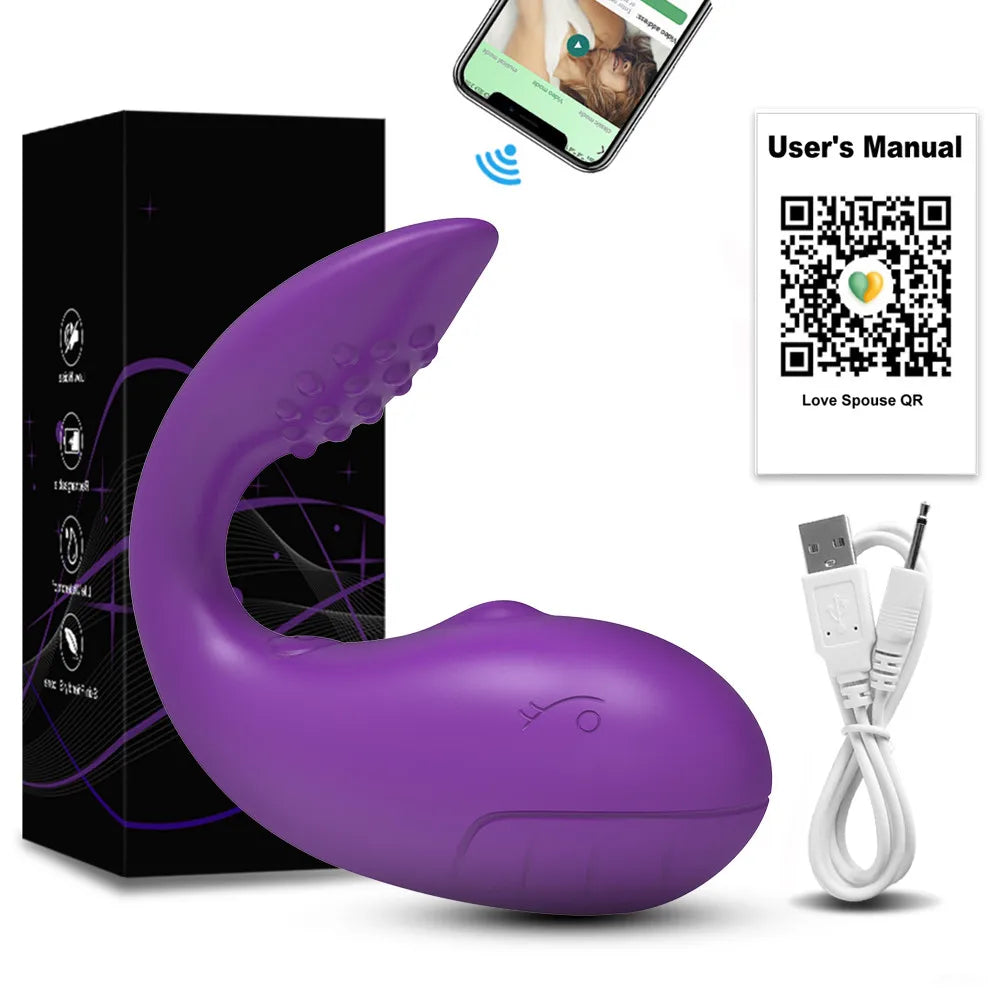 Sex Toys Bluetooth Female Vibrator Egg APP Control G Spot Stimulator  Dildo Vibrating Vagina Balls Adult Goods for Women Panties
