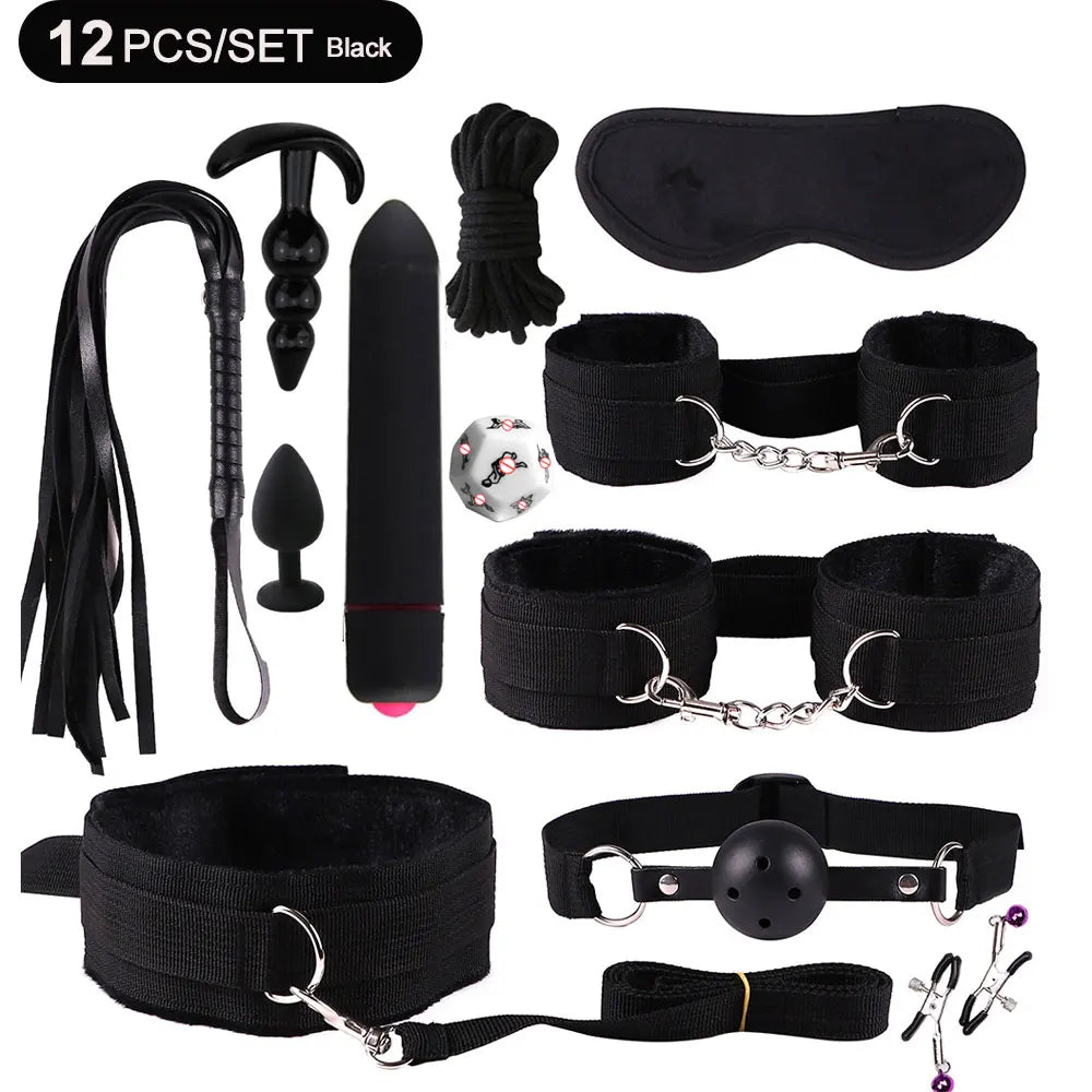 SZYFINADULT Kit BDSM Pour Couples - Accessoires Érotiques