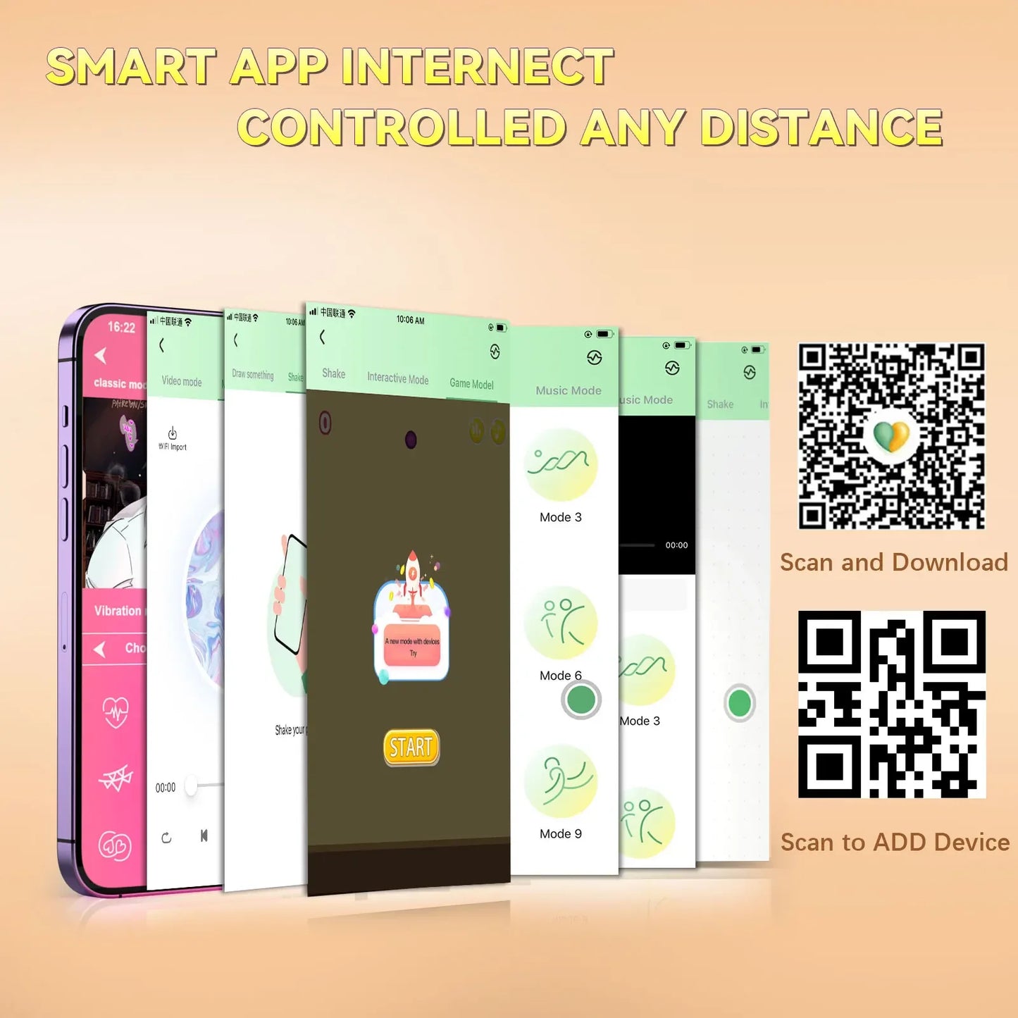 XBELO APP Anneau Vibrant Contrôle Homme - Prolongation