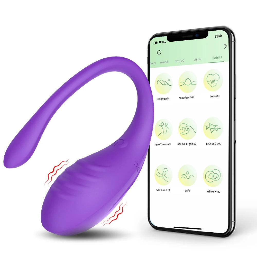 Bingoxxo Vibro Vaginal G Spot 9 Vitesses - Contrôlé Par App