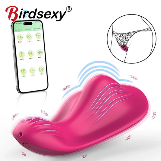 Birdsexy Vibromasseur Bluetooth Clitoridien - Télécommande