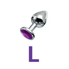 YUKUI Plug Anal Métal Bijou Base - Pour Couples Adultes