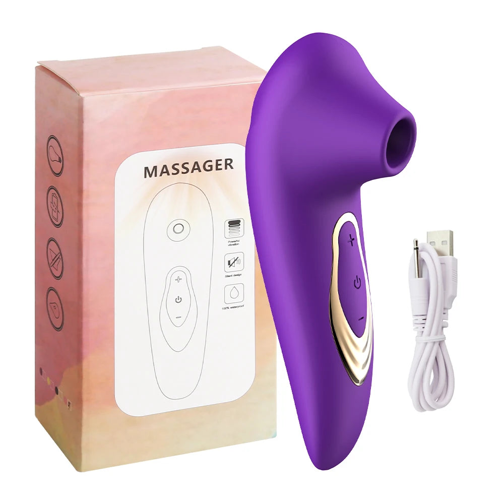 Sucker Clitoris Vibrator Powerful Oral Sucking Vibrator for Women Female Nipple Vacuum Stimulator Sex Toys Goods for Adults 18