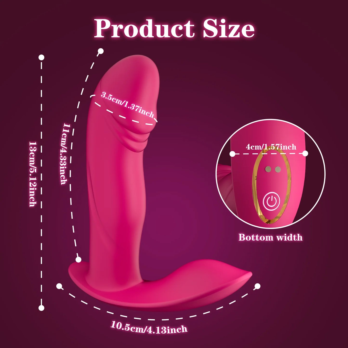 APP Control Wearable Dildo Vibrator for Women Clitoris Stimulator G-Spot Massager Female Anal Butt Plug Vibrating Adult Sex Toys