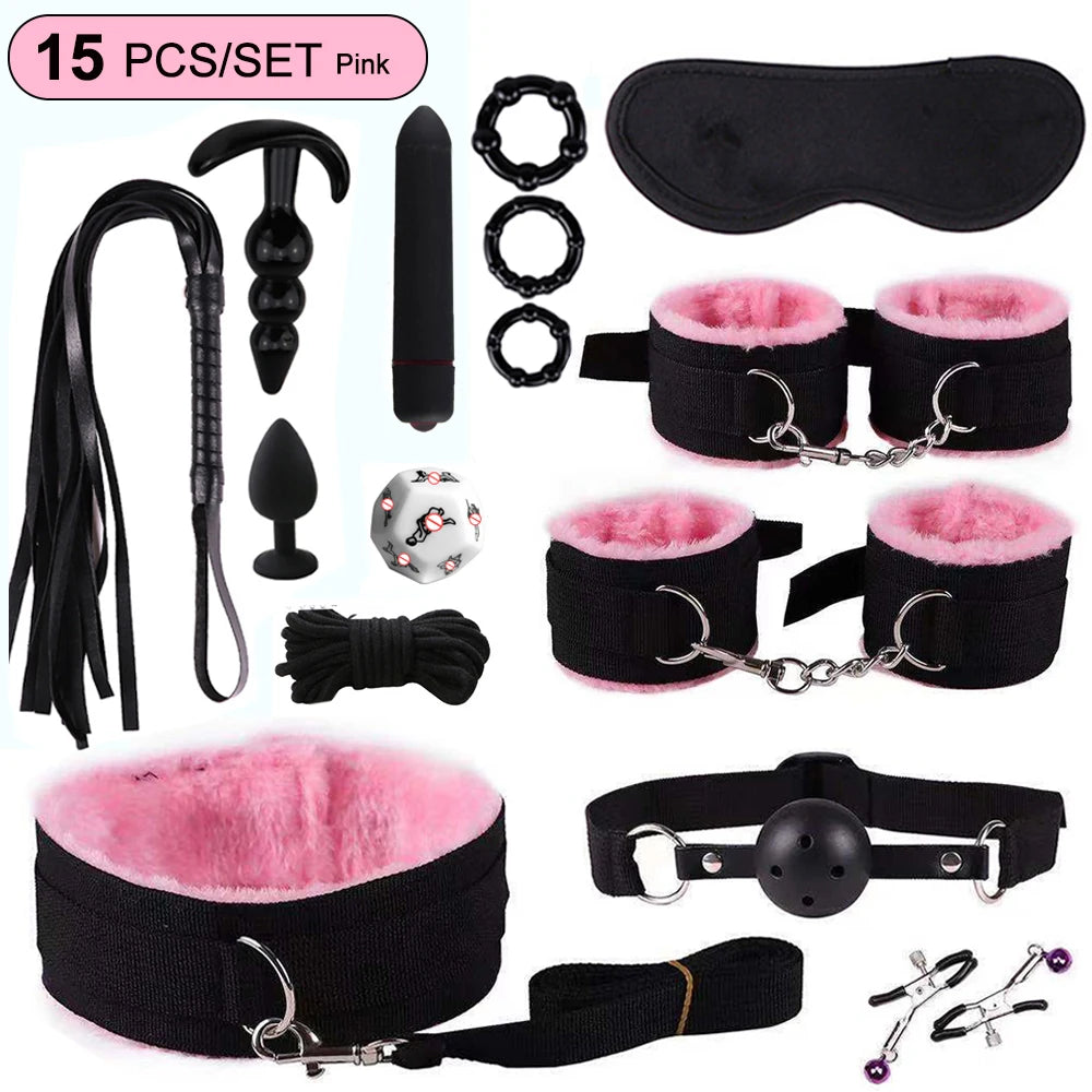 SZYFINADULT Kit BDSM Pour Couples - Accessoires Érotiques
