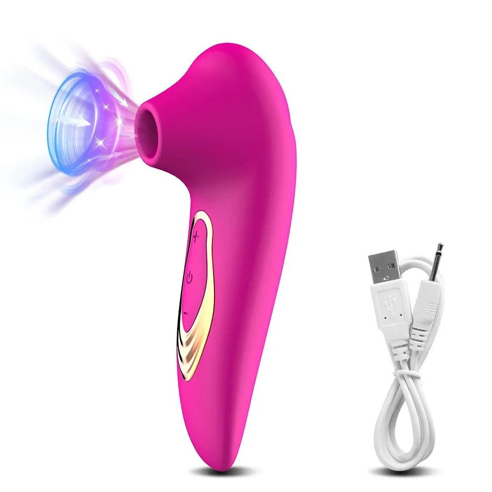 Sucker Clitoris Vibrator Powerful Oral Sucking Vibrator for Women Female Nipple Vacuum Stimulator Sex Toys Goods for Adults 18