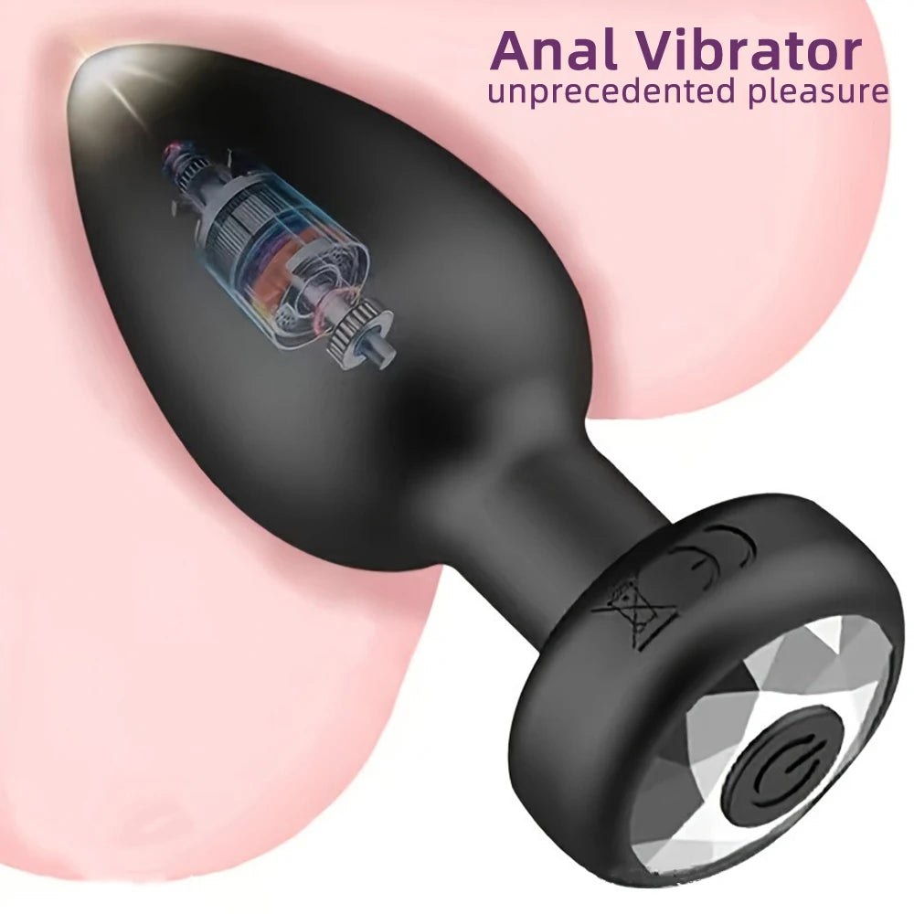 Anal Vibrator Wireless Remote Control Butt Plug Men Prostate Massager Female Vagina Masturbator for Adult Sex Toys Women Men Gay