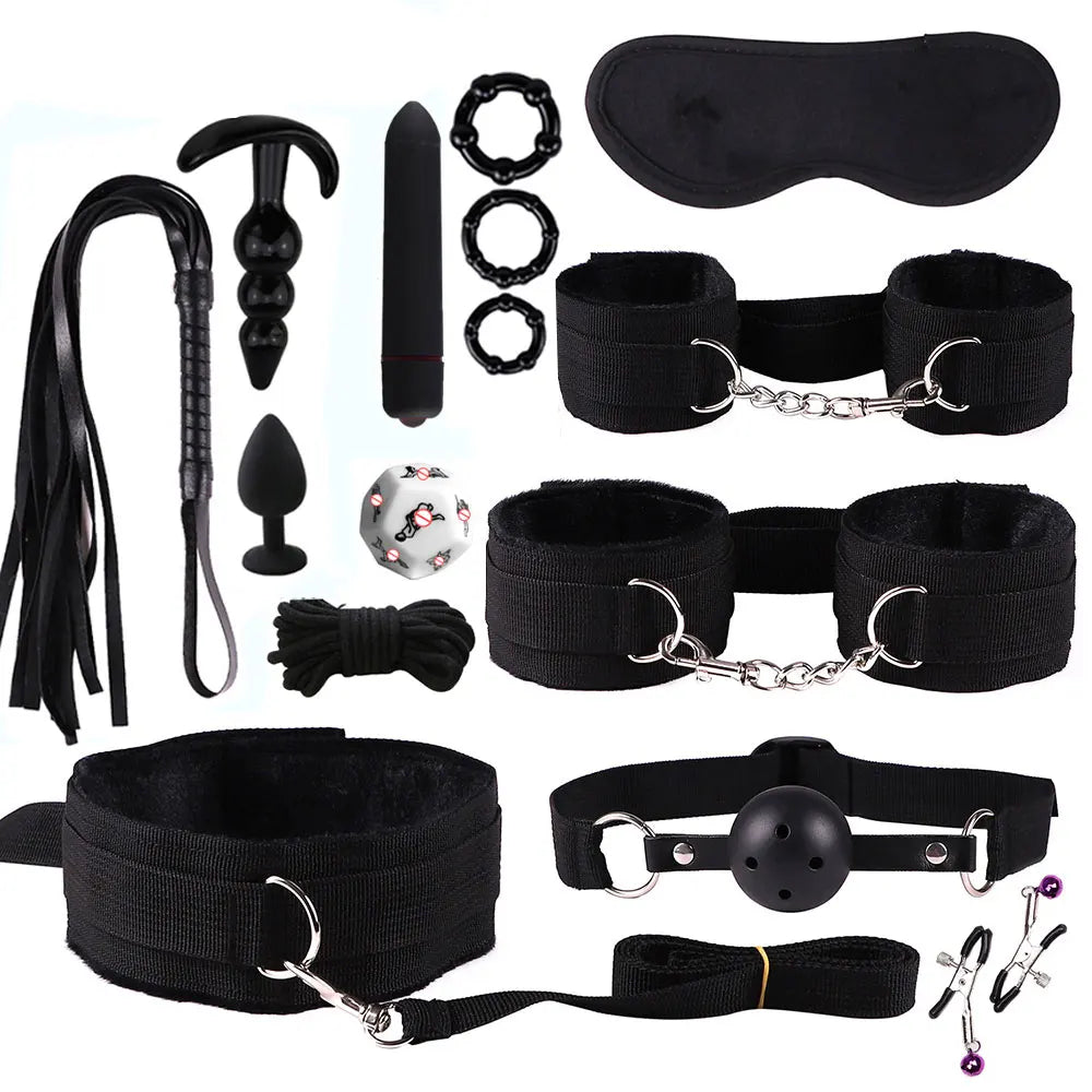 SZYFINADULT Kit BDSM Pour Couples - Accessoires Érotiques