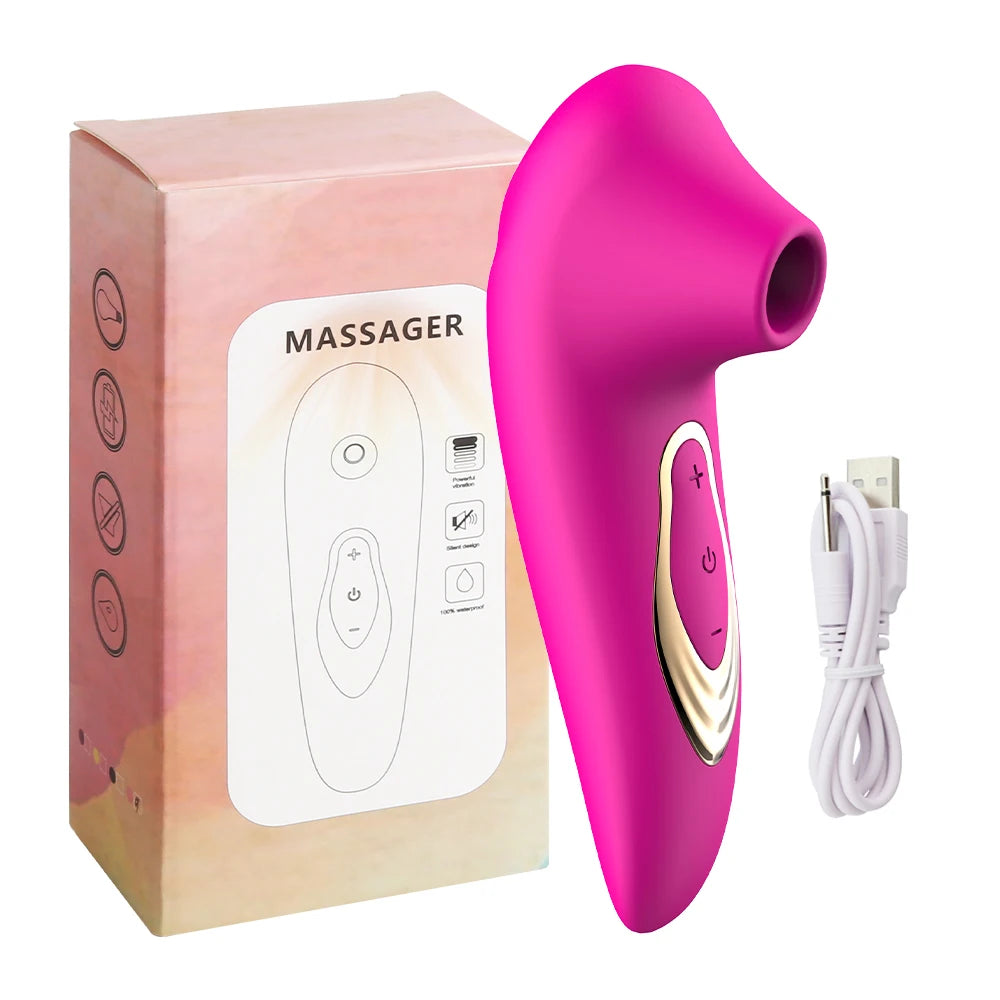 Sucker Clitoris Vibrator Powerful Oral Sucking Vibrator for Women Female Nipple Vacuum Stimulator Sex Toys Goods for Adults 18