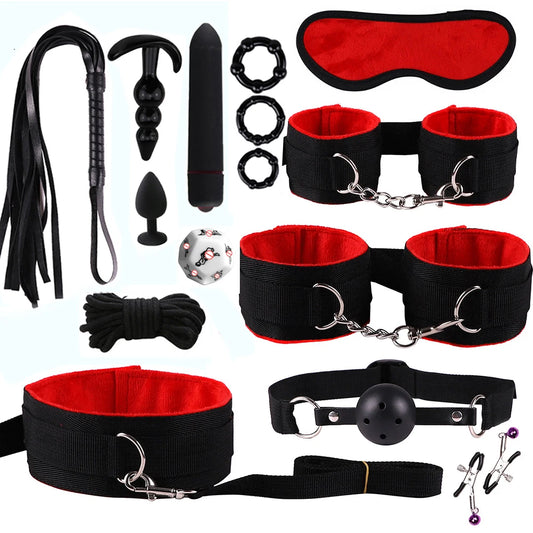 SZYFINADULT Kit BDSM Pour Couples - Accessoires Érotiques