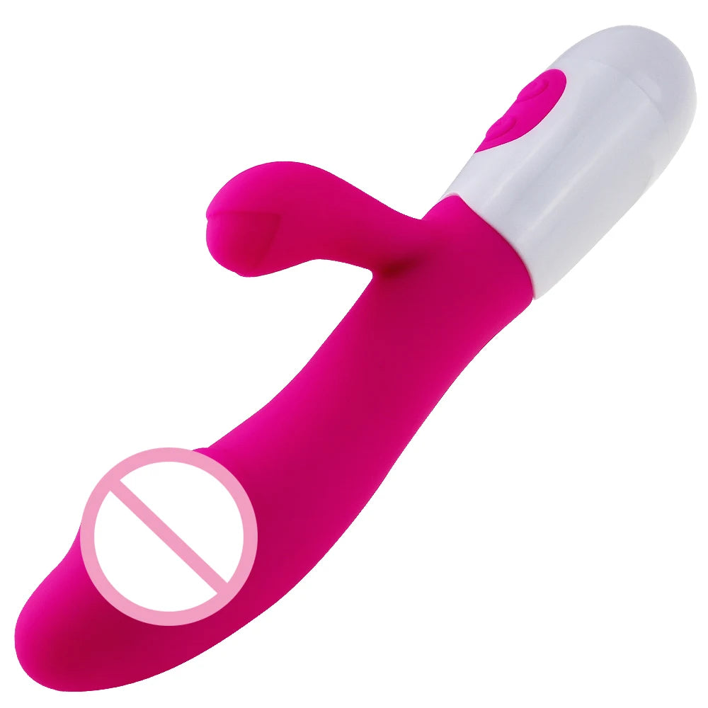 CELANI G Spot Dildo Lapin Vibromasseur Double - 10 Vitesses