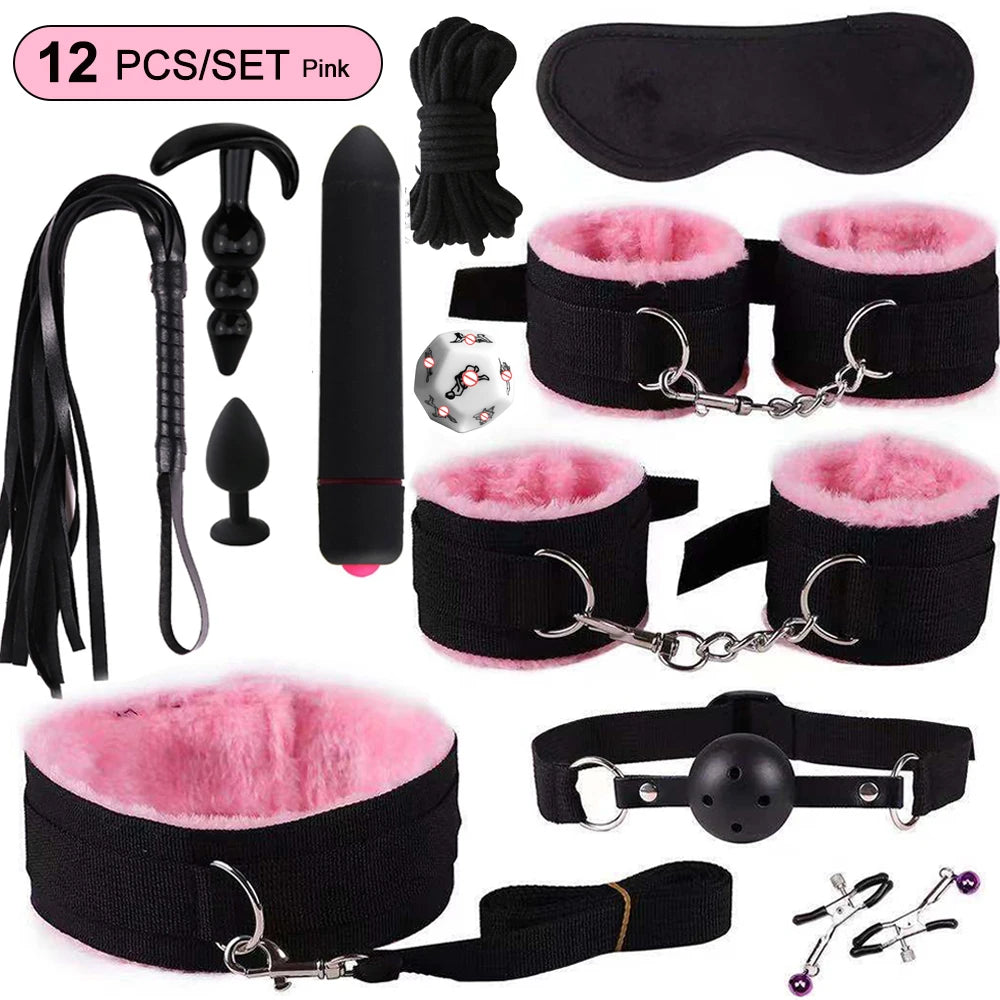 SZYFINADULT Kit BDSM Pour Couples - Accessoires Érotiques