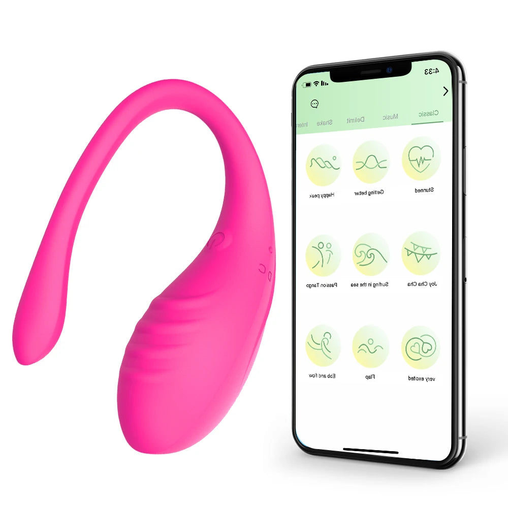 Bingoxxo Vibro Vaginal G Spot 9 Vitesses - Contrôlé Par App