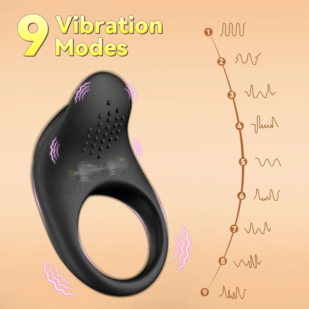 XBELO APP Anneau Vibrant Contrôle Homme - Prolongation