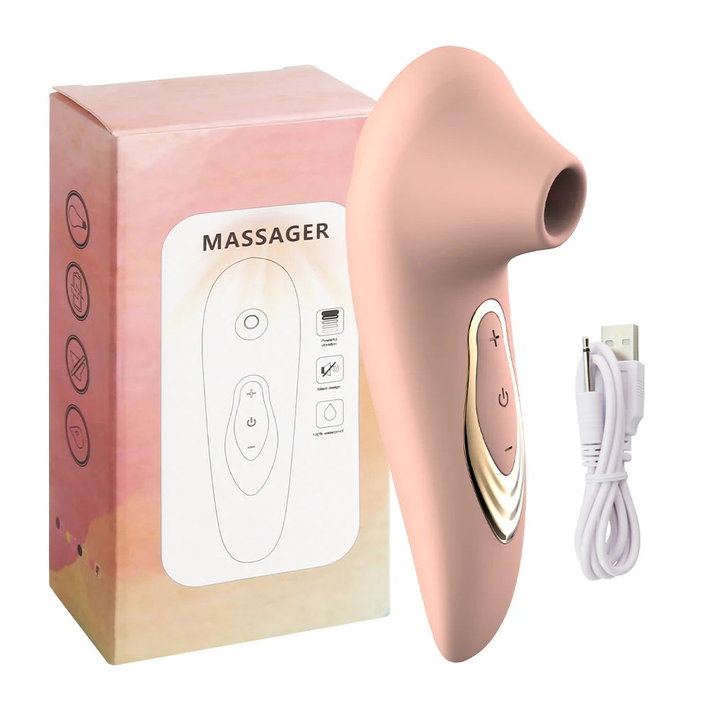 Sucker Clitoris Vibrator Powerful Oral Sucking Vibrator for Women Female Nipple Vacuum Stimulator Sex Toys Goods for Adults 18