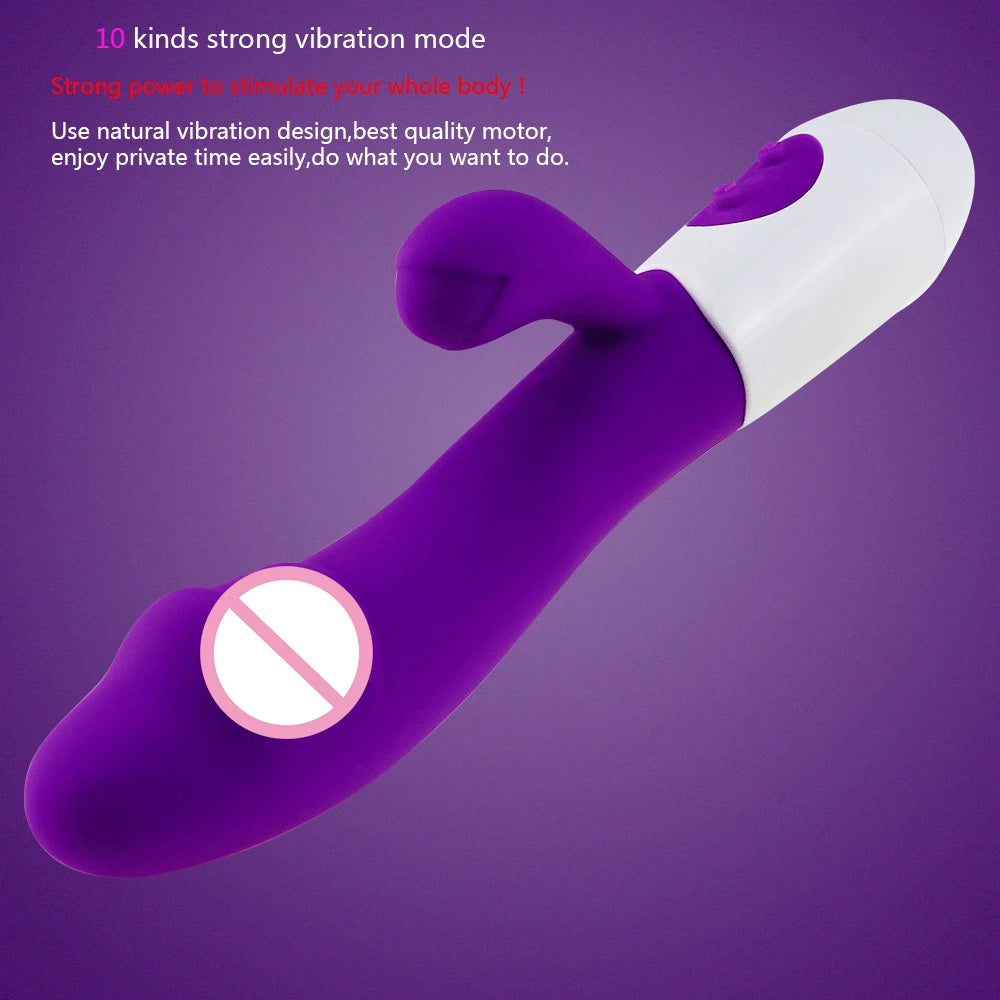 CELANI Point G Vibromasseur Silicone - 10 Vitesses Plus