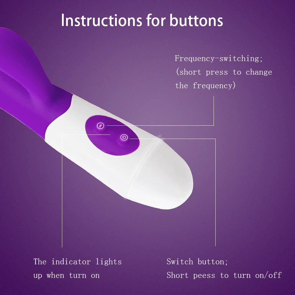 CELANI Point G Vibromasseur Silicone - 10 Vitesses Plus