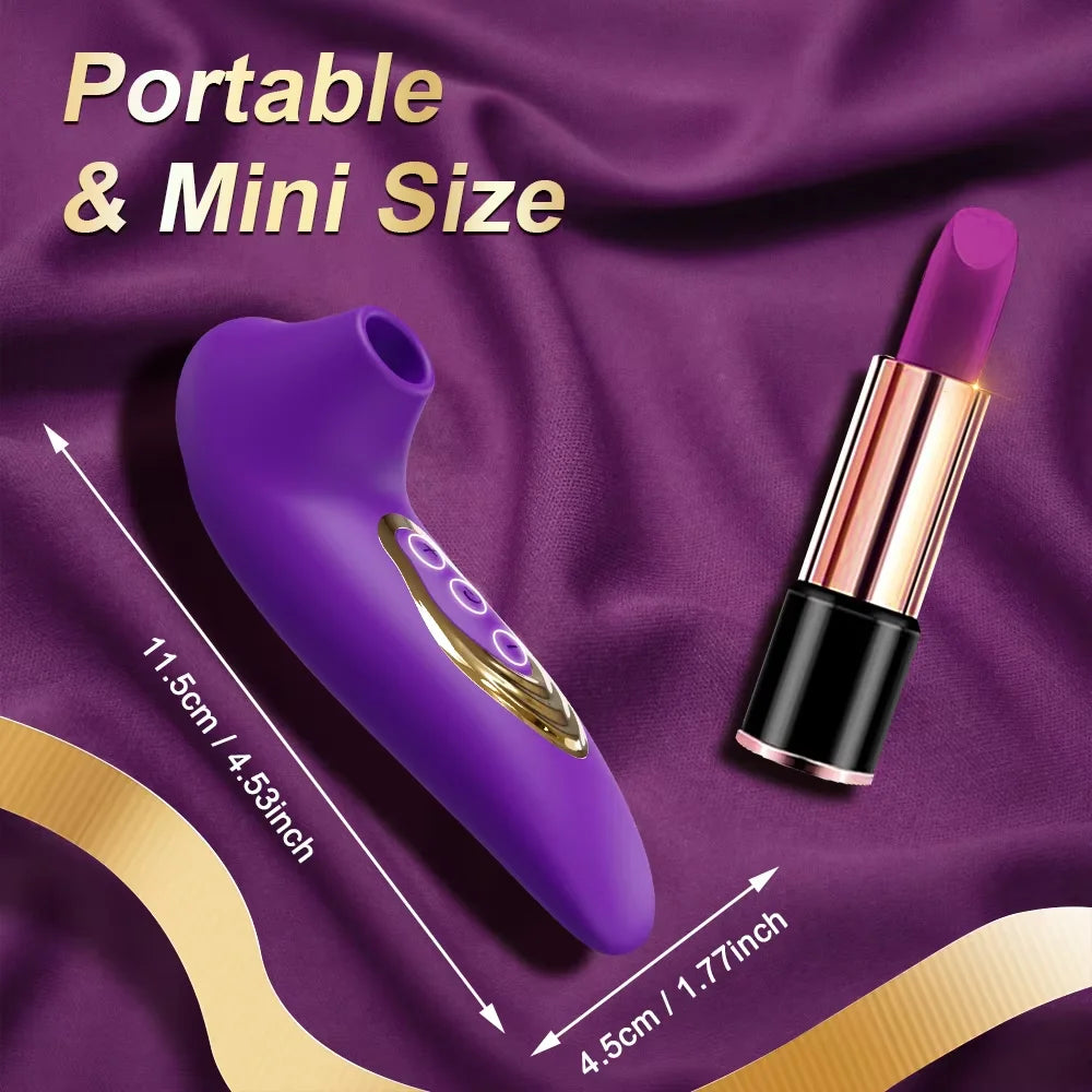 Sucker Clitoris Vibrator Powerful Oral Sucking Vibrator for Women Female Nipple Vacuum Stimulator Sex Toys Goods for Adults 18