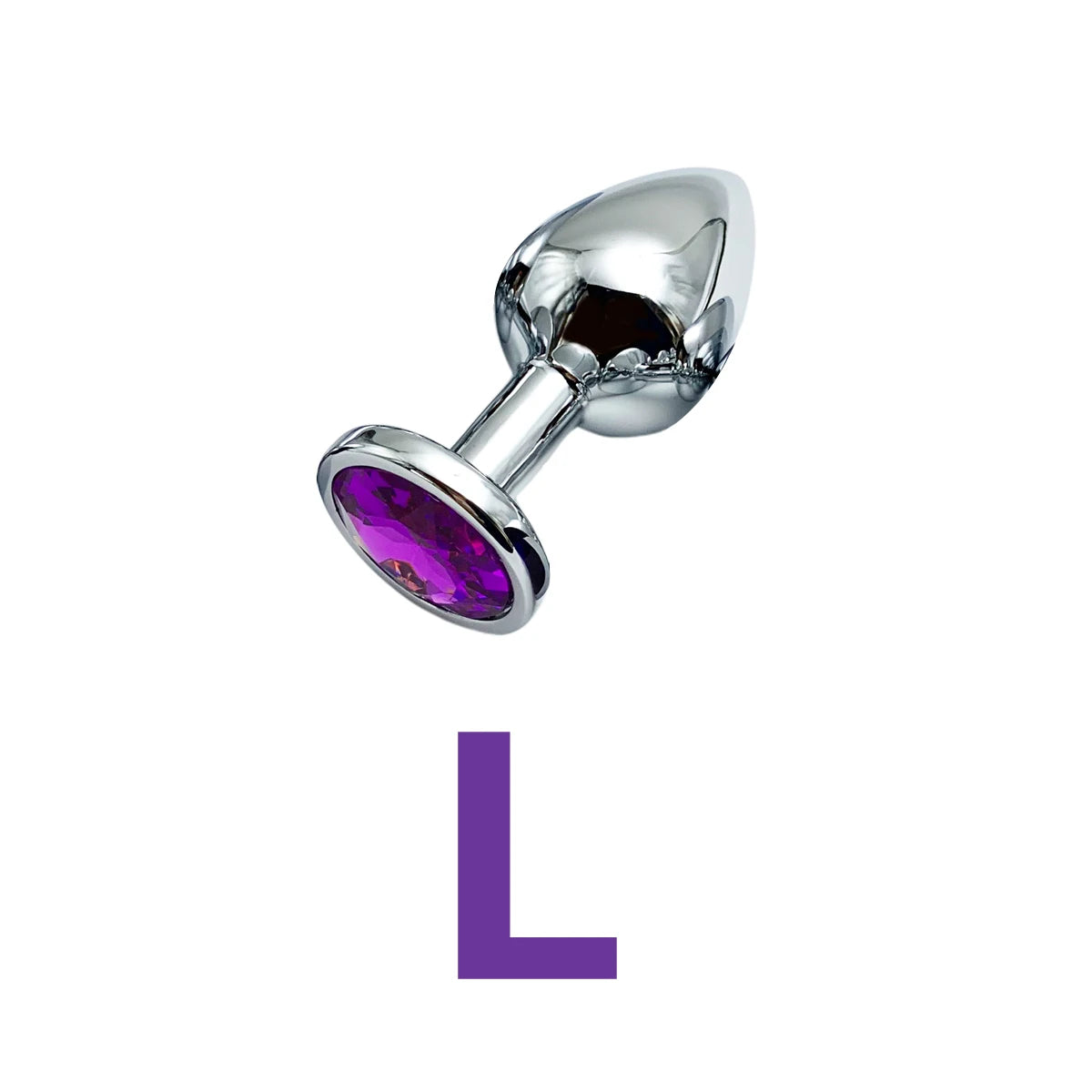 Howcooool Plug Anal Métal Base 5Tailles DébutantEx - Hygiène