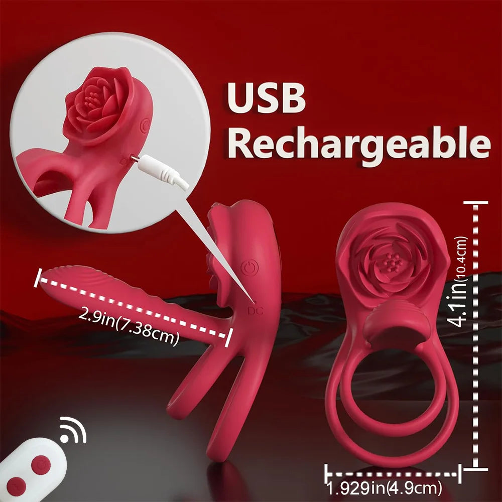 Bingoxxo Sangle Pénile Stimulant - Vibrateur À Distance