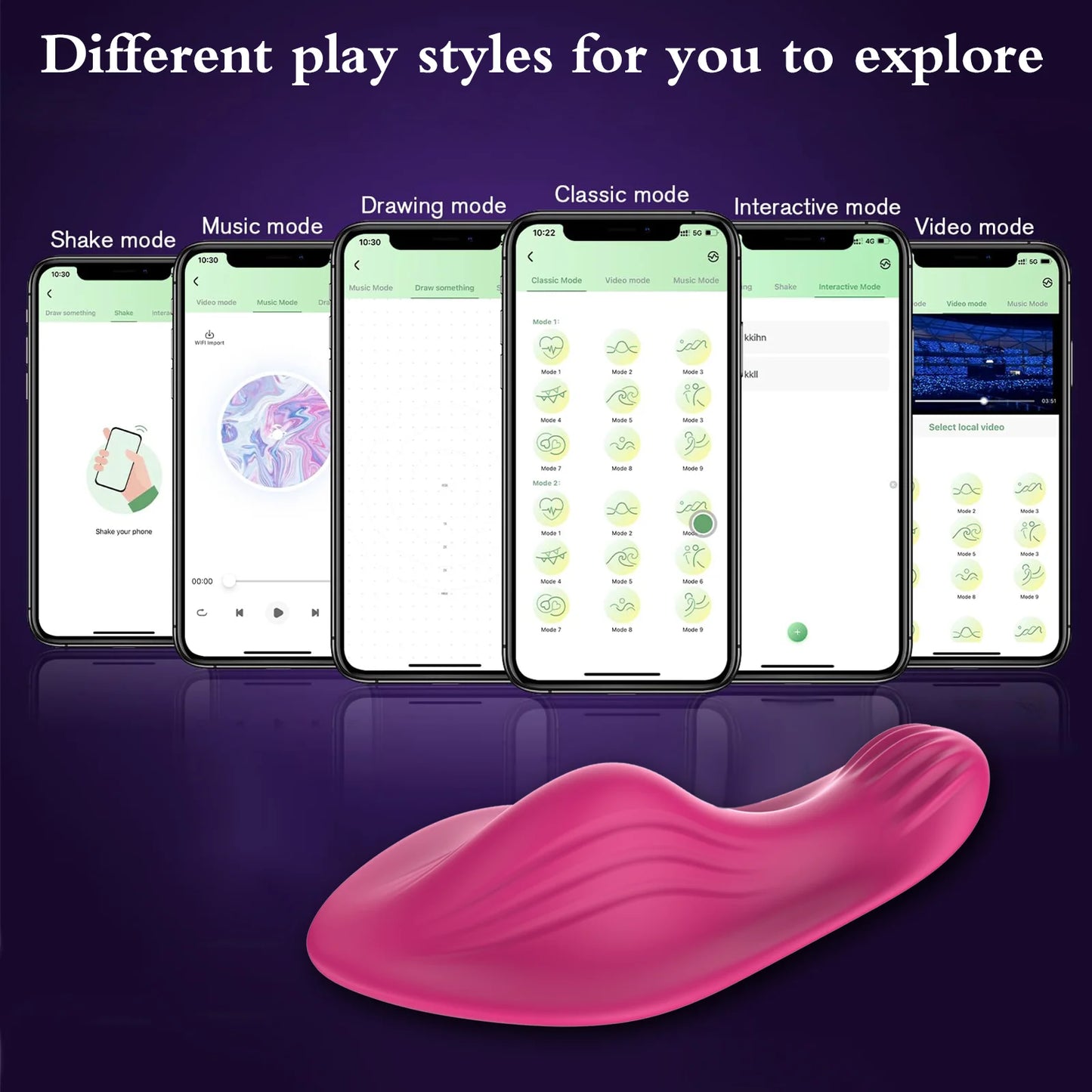 Birdsexy Vibromasseur Bluetooth Clitoridien - Télécommande