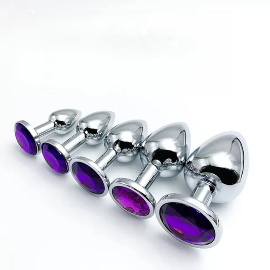 YUKUI Plug Anal Métal Bijou Débutant Expert - Pour Couple