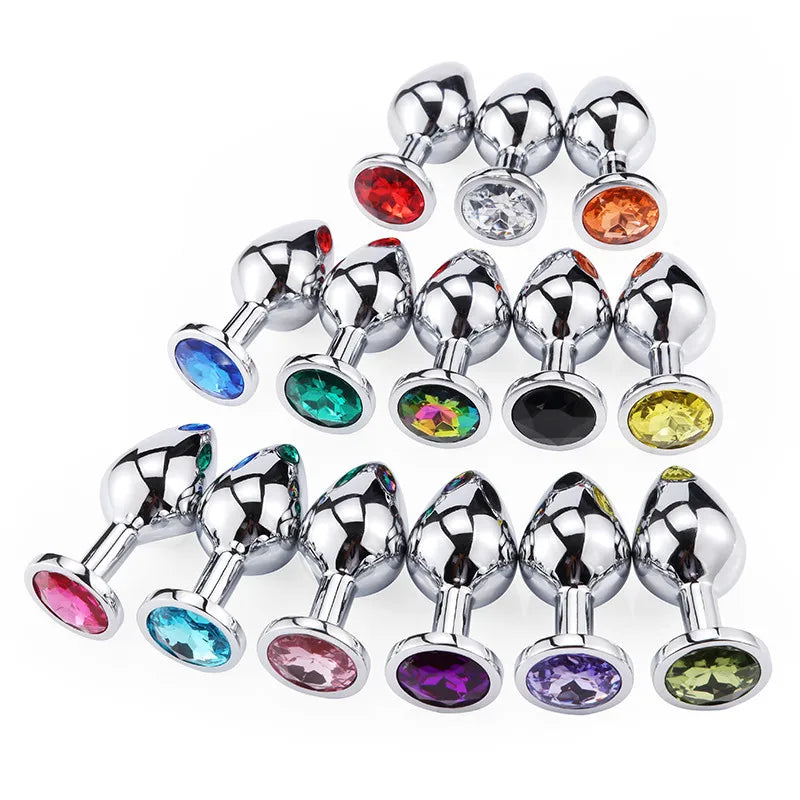 YUKUI Plug Anal Métal Bijou Débutant Expert - Pour Couple