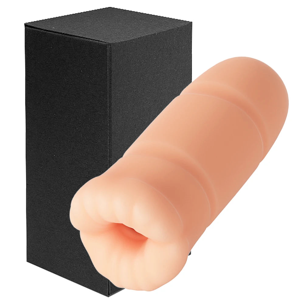 Automatic Male Masturbator Cup Vibrator Tongue Licking Blowjob Real Vagina Pocket Pussy Penis Oral Sex Toy For Adult Men Sexshop