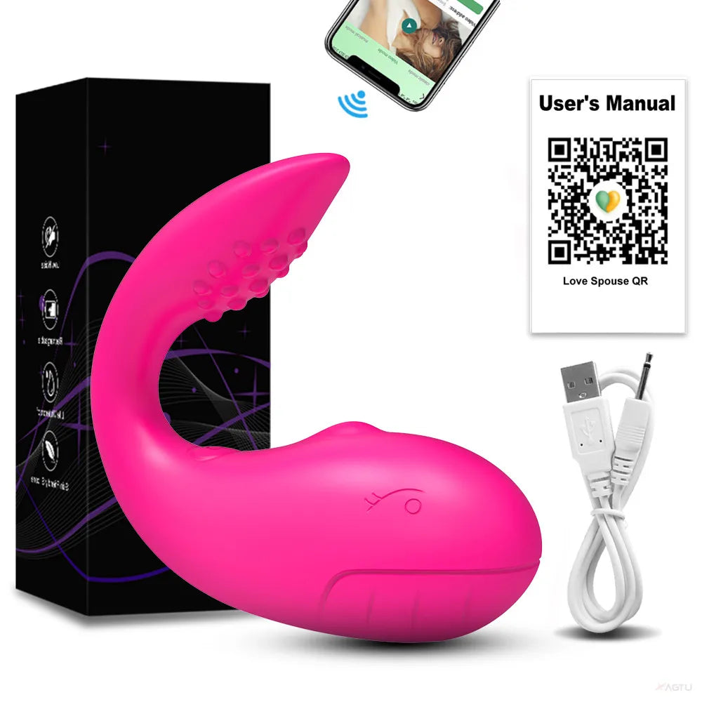 Sex Toys Bluetooth Female Vibrator Egg APP Control G Spot Stimulator  Dildo Vibrating Vagina Balls Adult Goods for Women Panties